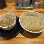 麺や 清流 - サンマ水つけ麺 麺大盛り