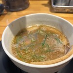 麺や 清流 - サンマ水つけ麺 麺大盛り