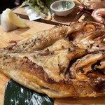 地酒と道産食材 一笑 - 特大キンキの開き焼き