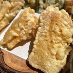 地酒と道産食材 一笑 - 甘いコーンの天ぷら