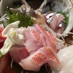 地酒と道産食材 一笑 - キンキ刺身