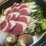 243472382 - 鴨すき焼き