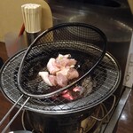 元祖 ざる焼 小林養鶏 本店わさび - 