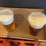 越後屋酒店 - ビール２種