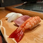 しほう田 - 海老、鮪、平目、烏賊