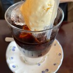 さんさき坂カフェ - コーヒーフロート