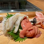 しほう田 - 帆立の肝と紐