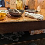 太一 - 店内カウンター席