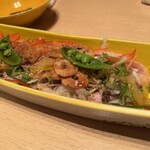 美味心鮮 籠屋町 鳴帆渡 - 阿波牛のしゃぶしゃぶみたいな名前だったような…。柔らかい肉が口の中でほどけるみたいで美味しいです。