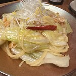 食堂TOMIDORI36 - キャベツと小海老のパスタ