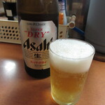 呑兵衛屋台 - 瓶ビール 650円　(2024.2)