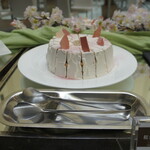 レストラン ファインテラス - 桜シフォンケーキ