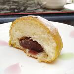 レストラン ファインテラス - 抹茶ドーム断面