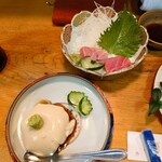 四季の味 みず穂 - 胡麻豆腐。ごまの風味が抜群！