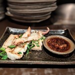 鉄板焼　ぼんの - アオリイカ