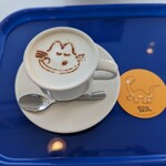 カフェ ブルーゾーン - ニャゴニャゴラテ(コーヒー)¥550-