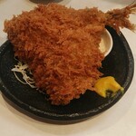 まるやま食堂 - 特大あじフライ