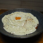 cafe&dining carpe diem - ふわふわクリームのカルボナーラ