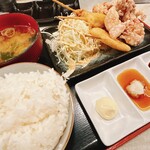 京の串揚げ 祇園囃子 Whityうめだ店 - ごはんおかわり無料。