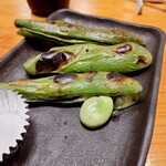 蔵元居酒屋 清龍 - 焼き空豆