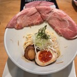くそオヤジ最後のひとふり  天満店 - ホタテまぜそば