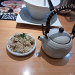 くそオヤジ最後のひとふり  - あさりご飯、出汁付き