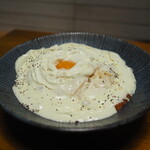 cafe&dining carpe diem - ふわふわクリームのカルボナーラ