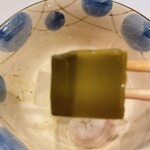 うを徳 - 鮑の肝の煮凝り(ゼリー）