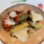 うを徳 - 蛸の柔らか煮、青森県産 蝦夷鮑