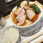 拉麺 生姜と肉 - 