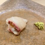 うを徳 -  明石産 真鯛　皮目炭火炙り 3.1kg