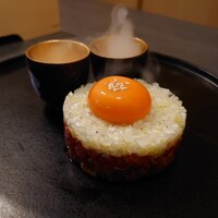 しゃぶしゃぶ 吟半 お台場店 - ユッケ