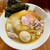 麺楽 軽波氏 - 料理写真:「味玉強煮干し鶏醤油(1100円)+マトンわんたん(2ヶ)(200円)」です