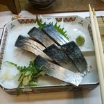 居酒屋 らくがき - しめサバ