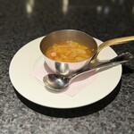 大淀河畔 みやちく - トマト仕立てのスープ 〜 ミネストローネ