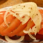 とり家ゑび寿  - トマトカルパッチョ
