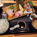 うみからそらへ - 刺身定食  1500円