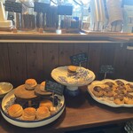 coffee&gallery zawa zawa - ３種類のグルテンフリーのスコーン