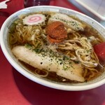 赤湯ラーメン 龍上海 - 中華に辛味噌　