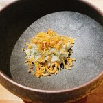 むら上 - 天草の揚げシラスご飯