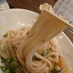 麺匠 空海 - ちく玉天ぶっかけうどん