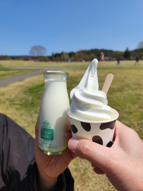 小岩井農場　ミルク館 - 雫石町その他（ジェラート・アイスクリーム）の写真