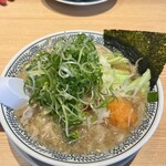 丸源ラーメン 小金井店 - 野菜肉そばです。