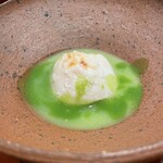 日本料理 別府 廣門 - アスパラガスのソース