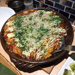 青ヶ島屋 - 山芋のふわとろお好み焼き