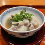 日本料理 別府 廣門 - 穴熊と花山椒