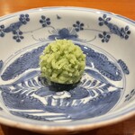 日本料理 別府 廣門 - よもぎの和菓子