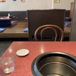 Sumibiyaki Mokumokutei - テーブル席は2つ、他は座敷