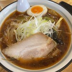 煮干し中華そば 元翔 - 辛味野菜あんかけ麺