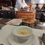 特選近江牛レストラン ティファニー - じゃがいもポタージュ